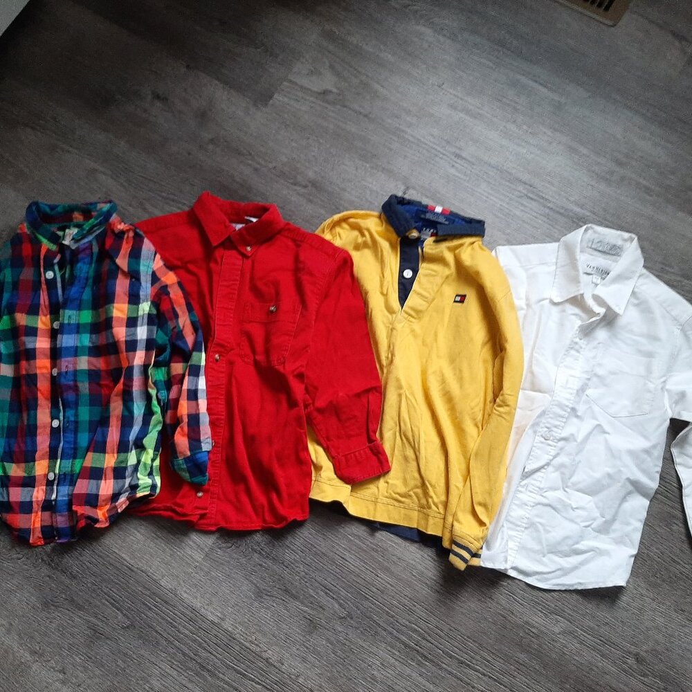 Boys long sleeve shirt bundle